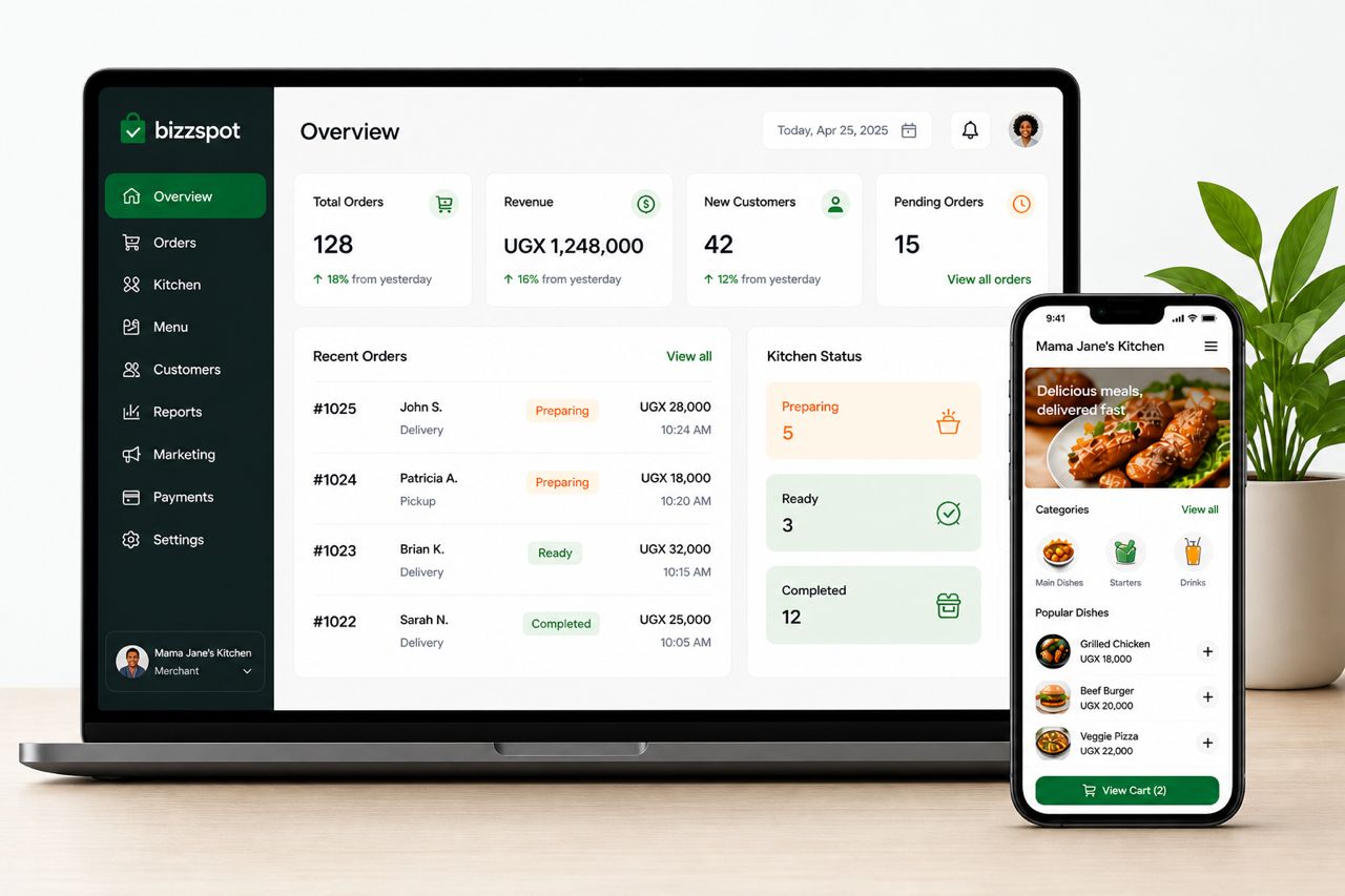 Bizzspot platform preview