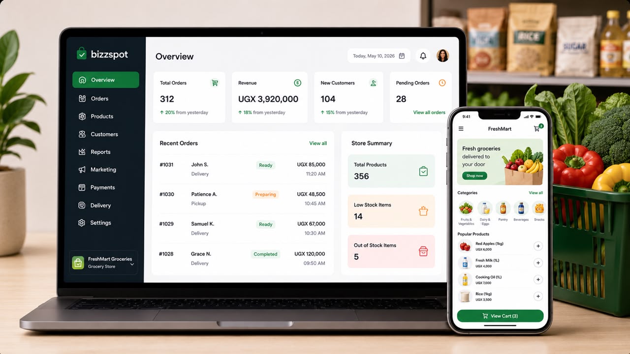 Bizzspot platform preview
