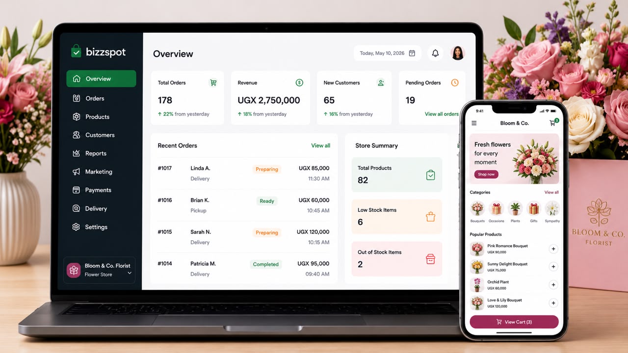 Bizzspot platform preview
